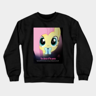 Silence of the Ponies Crewneck Sweatshirt